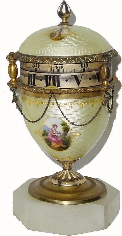 C.1870, Swiss, Annular Dial clock, — Antique Clocks Price Guide