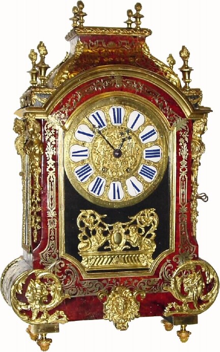C.1880, French, Mage, Paris, Boulle Clock, in the style of Louis XIV, and in very good original condition. — Antique Clocks Price Guide