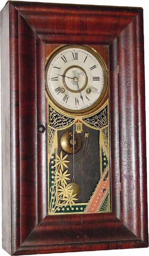 C.1870, New Haven, OOG Extra, VP, Mini 2-WEIGHT, in very good original condition. — Antique Clocks Price Guide