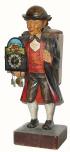 C.1925, German, Karl Griesbaum Co., Clock Peddler and Whistler in generally good condition. — Antique Clocks Price Guide