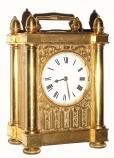C.1825, English, Wm. Rossiter, London, No.3528, gilt brass carriage clock. — Antique Clocks Price Guide