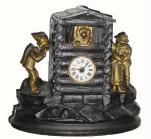 C.1885, German, Panting Dog novelty clock. — Antique Clocks Price Guide