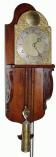 C.1955, English, Reproduction wall clock, with the name Markwick Markham, London, 1730, engraved on a cartouche in the arch of the dial. — Antique Clocks Price Guide