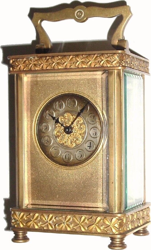 C.1900, French, Brass Cased Carriage clock — Antique Clocks Price Guide
