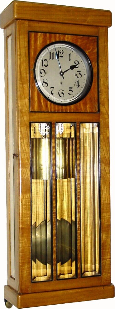 C.1920, Austrian, 3-Wt Grand Sonnerie wall clock, movement NOT original to the case, restored and in good running order. — Antique Clocks Price Guide