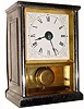 C.1880, Yale Clock Co., New Haven, Conn., 30-hour miniature nickel-plated timepiece