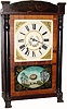 C.1828, Henry Sperry, New York, NY, early short case 30-hour wood movement shelf clock