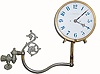 C.1890, American Waltham Watch Co., gas light timepiece,