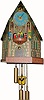 C.1965, German, chiming "12 Apostles" clock,