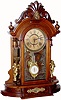 C.1882, F. Kroeber Clock Co., "Occidental" 8-day time/strike walnut shelf clock.