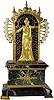 C.1890, French, "Bras en L'Air" Novelty timepiece in very good condition.