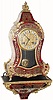 C.1895, French, Boulle type mantel clock in the style of Louis XV, and in very good original condition.