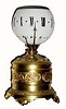 C.1890, French, Night Clock with Alarm.
