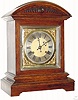 C.1910, German, Badische Uhrenfabrik, 8-day time/strike oak mantel clock.