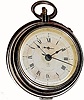C.1885, F. Kroeber Clock Co., "Grandfather" 30-hour lever movement with sweep second, large timer.