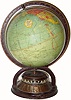 C.1950, Lux, World Time novelty clock, in very good original condition.