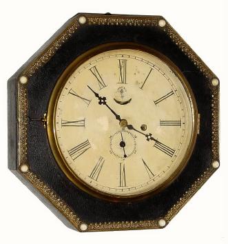 C.1870, Jerome and Co., 8-day gallery timepiece. — Antique Clocks Price Guide