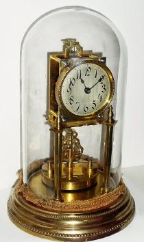 C.1906, German, Jahresuhrenfabrik, 400-day timepiece, plate 1613. — Antique Clocks Price Guide