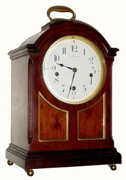 C.1905, French 8-day, 3-tr, Westminster chime bracket clock. — Antique Clocks Price Guide