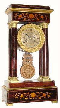 C.1870, French, 4-Column Empire style shelf clock, as-found. — Antique Clocks Price Guide