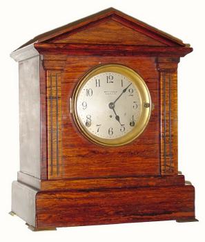 C.1915, Seth Thomas Clock Co., Chime Clock No. 5, 4-bell Sonora chime mantel clock. — Antique Clocks Price Guide