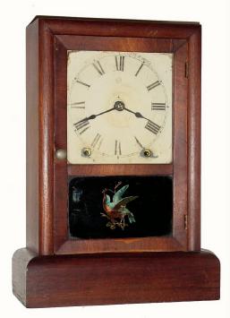 C.1900, Seth Thomas Clock Co., 8-day time and strike cottage clock, in fair to good condition. — Antique Clocks Price Guide