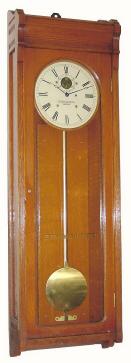 C.1910. E. Howard and Co., Regulator No. 89, with master clock option. — Antique Clocks Price Guide