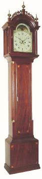 C.1800, Stephen Taber, New Bedford, Mass, tall clock in generally good condition, — Antique Clocks Price Guide