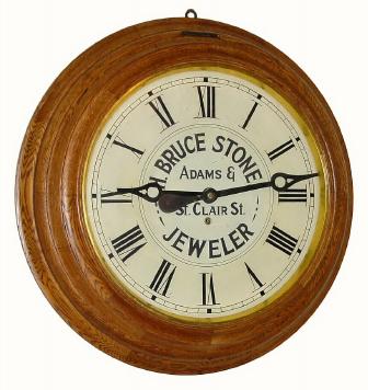 C.1914, Waterbury Clock Co "GALLERY" in oak and in excellent condition, — Antique Clocks Price Guide