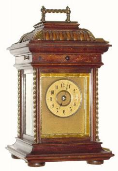 C.1905, Symphonion musical mantel clock, with American tunes. — Antique Clocks Price Guide