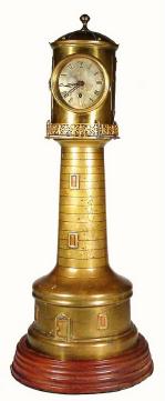 C.1890, French, Lighthouse, from the Industrial Series of clocks, in fair to good condition, — Antique Clocks Price Guide