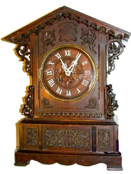 C.1875, German, for the English Market, Fusee Shelf Cuckoo, in good condition. — Antique Clocks Price Guide