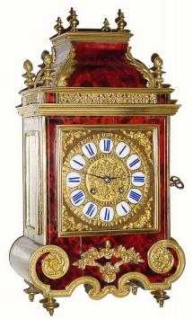 C.1880, French, Boulle Mantel clock in the style of Louis XIV. — Antique Clocks Price Guide