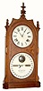 C.1880, Ithaca Clock Co., "No. 9 Shelf Cottage", 8-day time and strike calendar clock, with restoration.