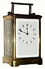 C.1890, French, 2-Tr, striking carriage clock, as-found.