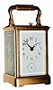 C.1900, Charles Hour, Paris, Brass Cased carriage clock, petite sonnerie and alarm, with restoration.