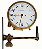 C.1910, American Waltham Watch Co., 30-hour gasligHeight timepiece.