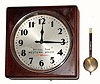C.1910, Self Winding Clock Co., for Western Union, battery wound wall timepiece, in very good original condition.