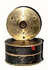 C.1900, French, 12 hour timer/alarm, rim wind.