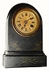 C.1875, Terry Clock Co., Waterbury, Conn., 30-Hour iron case timepiece.