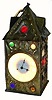 C.1885, Bradley and Hubbard Manufacturing Co., 30-hour "PARADE" timepiece.
