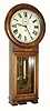 C.1905, The Arthur Pequegnat Clock Co., Berlin, Ontario, Canada, 8-day regulator wall timepiece, in excellent original condition.