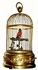 C.1900, French, Singing Birds in Cage, and in generally good original condition.