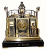 C.1890, French, "Ship's Quarter Deck" Automata clock from the Industrial Series.