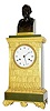 C.1850, French, Nicod, Rue de Sts Perres, Figural Clock,