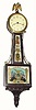 C.1930, Waltham Clock Co., 8-day banjo timepiece, in very good original condition.