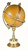 C.1900, French-English Time Globe in very good original condition.