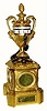 C.1875, French, Annular Dial Clock in the style of Louis XVI.