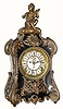 C.1898, F. Kroeber Clock Co., New York "Pompadour" French-style mantel clock, in generally good condition.