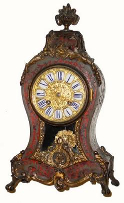 C.1890, French, Boulle Style Mantel clock in generally good condition, — Antique Clocks Price Guide